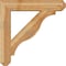 Ekena Millwork Funston Craftsman Rough Sawn Bracket w/ Offset Brace, Western Red Cedar, 8"W x 38"D x 38"H BKT0806X38X38FST04RWR - alternate 4